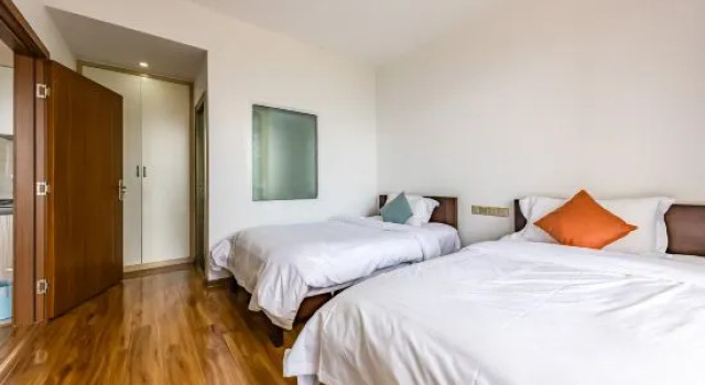 Люкс Дуплекс с 3 комнатами с видом на озеро Fuxian Lake Shisanyue Homestay