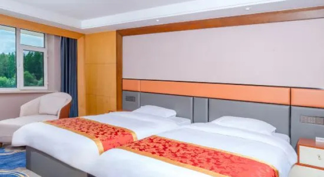 Люкс Deluxe Changbaishan Baixi Holiday Hotel