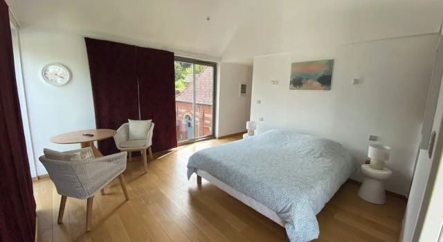 Двухместный номер Comfort с видом на сад Villa des Remparts - BnB Calais-Marck-Bourbourg-Gravelines