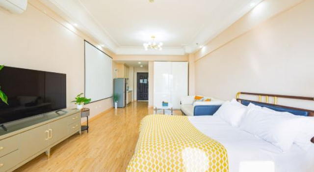 Люкс Deluxe Wanjia Apartment Hotel (Shanghai Songjiang Wanda Plaza)