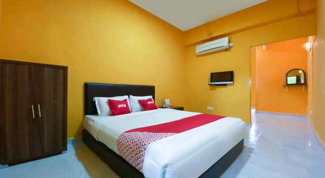 Standart çift kişilik oda Super OYO 90039 Coop Hotel Kangar