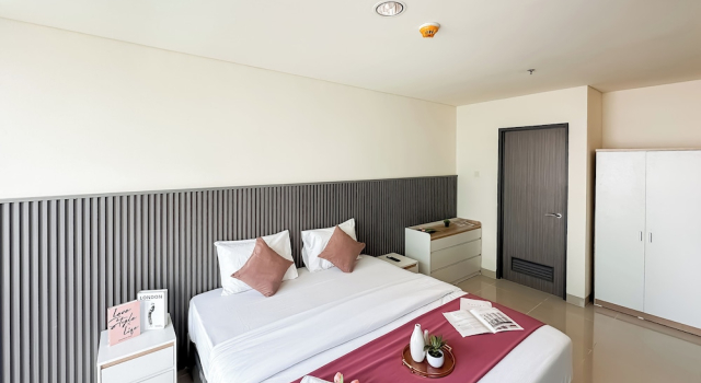 Lovely And Vibrant 2Br Space At Praxis Apartment