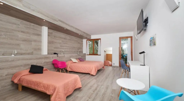 Двухместный номер Standard Цокольный этаж с балконом Hotel Vacanze 2000
