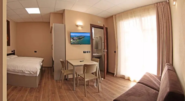 Апартаменты c 1 комнатой с балконом и с красивым видом из окна Villa Canneto dep.Smeraldo