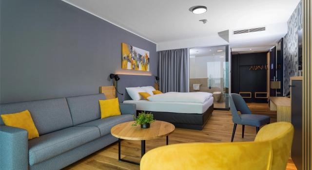 Двухместный номер Standard с балконом Best Western Parkhotel Hagenberg