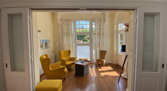 Люкс Deluxe с видом на воду Villa Pension Strandhaus