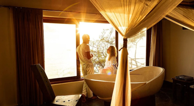 Двухместный номер Superior с балконом The Island - Pongwe Lodge