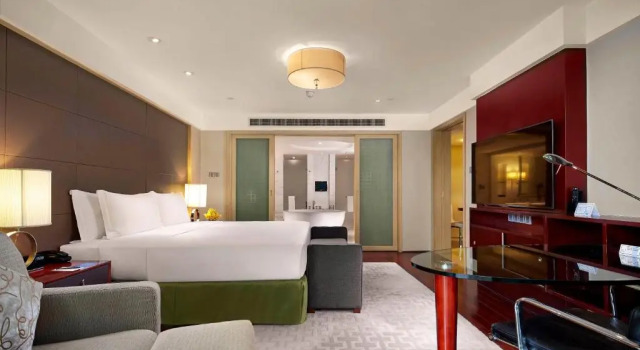Апартаменты с 2 комнатами с балконом Hilton Guangzhou Science City