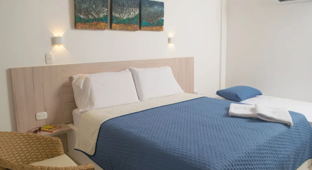 Номер Deluxe Senderos del Mar, Hotel con AC, Piscina, cerca de Tayrona