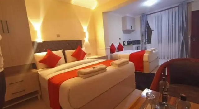 Habitación doble De ejecutivo con vista a la ciudad Bijou Hotel Mlolongo