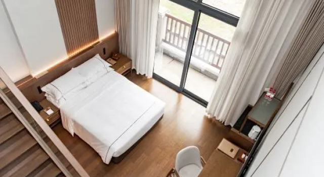 Люкс Дуплекс с 2 комнатами Shaoxing Kuaiji Mountain Yangming Hotel