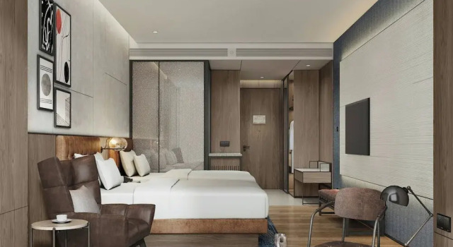 Четырёхместный номер Comfort с видом на город Four Points by Sheraton Ji’an