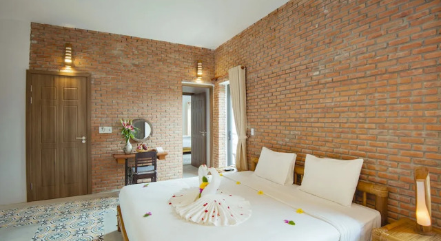 Четырёхместный номер Deluxe с 2 комнатами Hoi An Rustic Villa