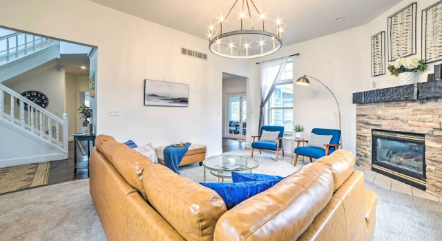 Коттедж Game Room & On-site Snow Trails! Bellaire Retreat