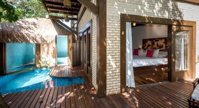 Коттедж с 2 комнатами Sombra e Água Fresca Resort