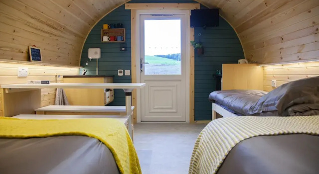 Arnprior Glamping: Brae Face, Забронировать Кемпинг Отели Центральной Шотландии с парковкой, Парковка