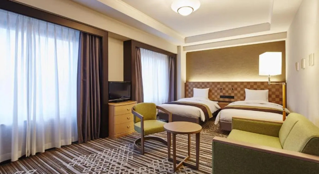 Двухместный номер Deluxe Hotel Nikko Tachikawa Tokyo