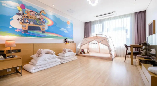 Номер Ондоль Kids с видом на город Grabel Hotel Jeju