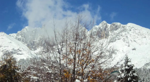 Трёхместный номер Standard с балконом и с видом на горы Hotel Des Alpes
