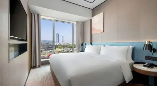 Люкс с 2 комнатами Hilton Garden Inn Huzhou High-Speed Railway Station