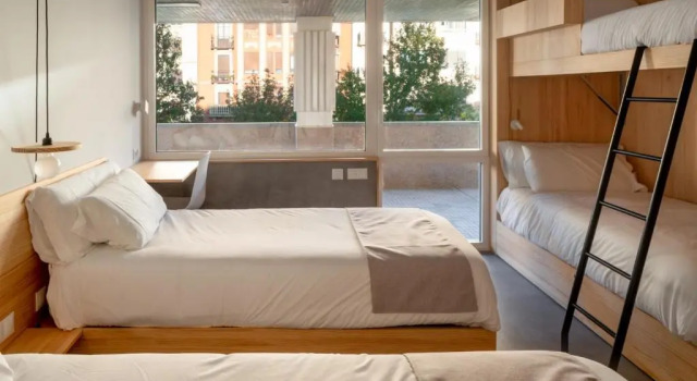 Семейный номер Standard с видом на город Cristina Enea Rooms