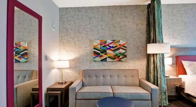 Четырёхместный номер Standard Home2 Suites By Hilton Daytona Beach Speedway
