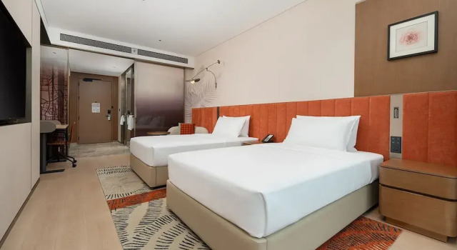 Двухместный номер Standard с видом на озеро Hilton Garden Inn Wuhu Economic Tech Zone