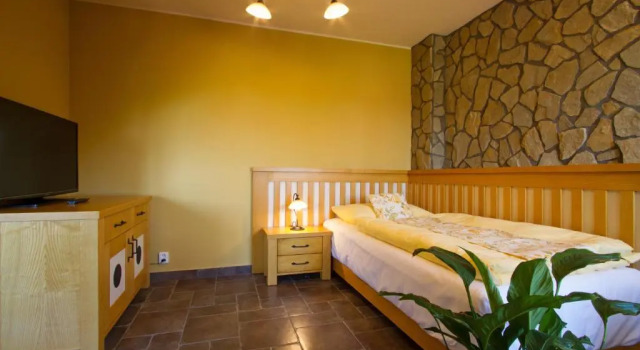 Номер Standard Hotel a restaurace Palfrig
