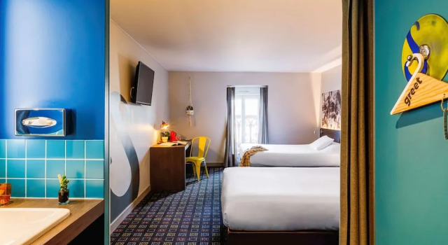 Четырёхместный номер Standard Greet Hotel Lyon Confluence