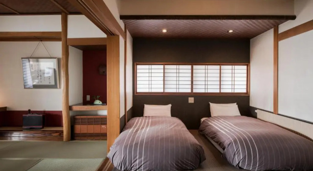 Двухместный номер Superior Takamiya Ryokan Miyamaso