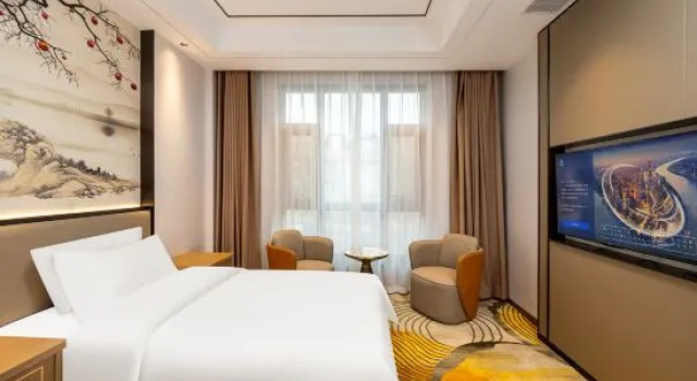 Люкс Deluxe Jinjiang Metropolo Tianjin Meijiang Convention and Exhibition Center Hotel