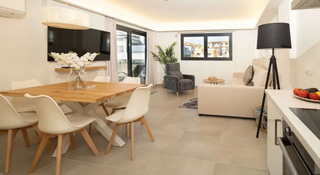 Апартаменты Deluxe с 2 комнатами с видом на океан Apartments Sydenbygg Arguineguin