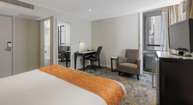 Двухместный номер Classic с балконом Hotel Grand Chancellor Melbourne