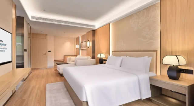 Номер Deluxe Howard Johnson Hot Springs Plaza Yinghuashan
