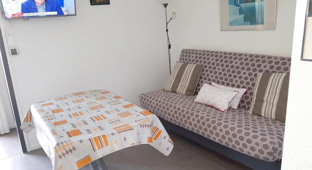 Apartment with One Bedroom in Canet-En-Roussillon, with Wonderful Sea View, Furnished Terrace And Wifi - 70 Km From the Slopes, Rezervovat Apartmán Apartmány v Canet-en-Roussillon, Apartmán
