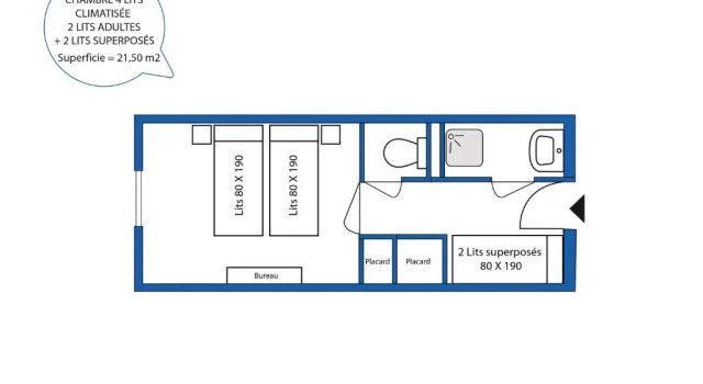 Номер Standard Aec Village Vacances - Les Cèdres