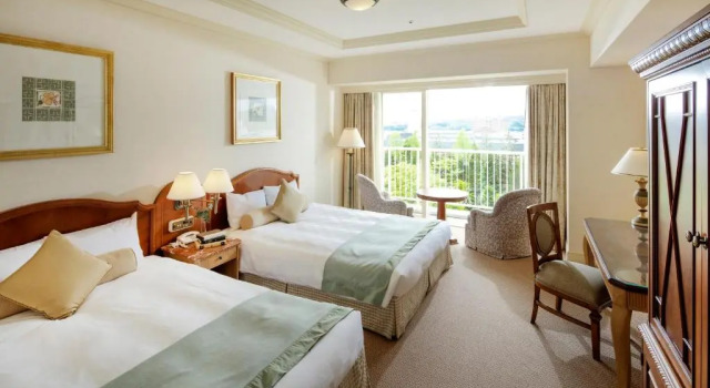 Двухместный номер Deluxe с видом на сад Sendai Royal Park Hotel