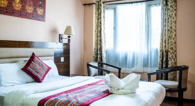 Двухместный номер Deluxe с балконом Hotel Namtso