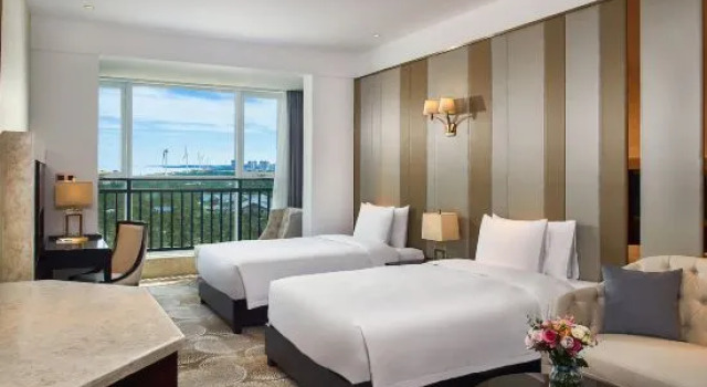 Двухместный номер Deluxe с видом на море Howard Johnson Dream Sea Resort Weihai