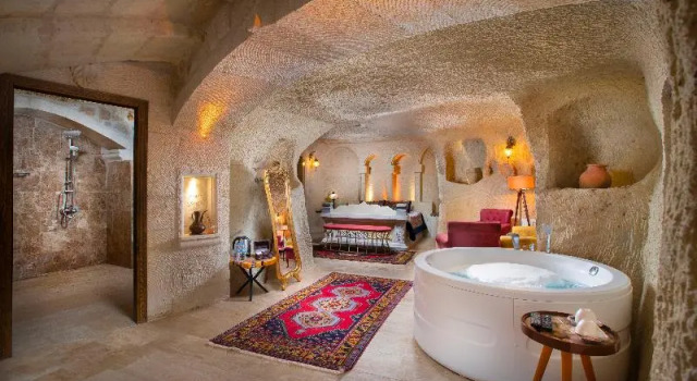Люкс с красивым видом из окна Carna Cave Hotel Cappadocia Only Adult