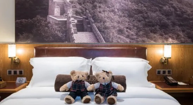 Люкс Deluxe James Joyce Coffetel Hotel (Beijing Xiaohongmen subway station)