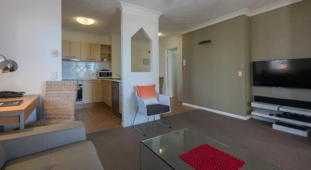 Кровать в общем номере с 2 комнатами San Mateo On Broadbeach