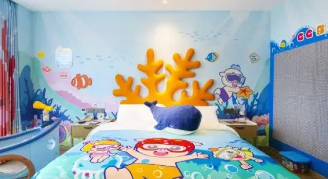 Suite 2 sypialnie Yuankun Hot Spring Hotel