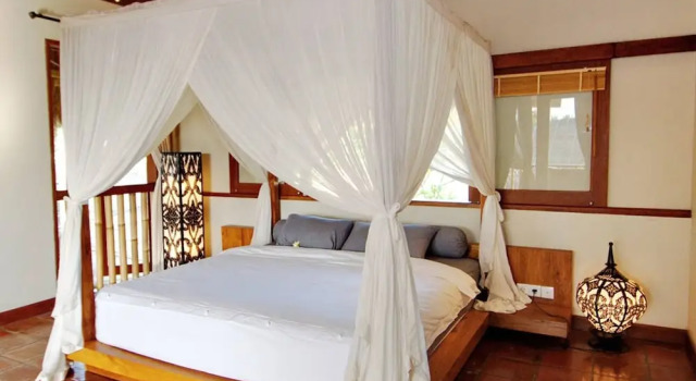 The Uma Villa in Canggu, Rezervovat Vila Chaty v Bali, Chalupa