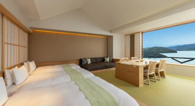 Номер Standard с видом на озеро Hoshino Resorts KAI Enshu