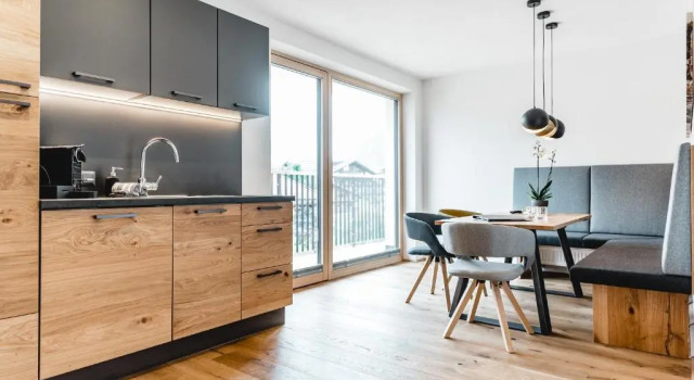Апартаменты с 2 комнатами Cabin8 Alpine Flair Apartments