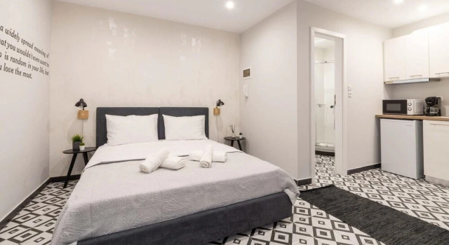 Orchid Athens over Rooftop Studio, Забронировать Отель Отели Афины с парковкой, рядом с Театр Паллас, Парковка