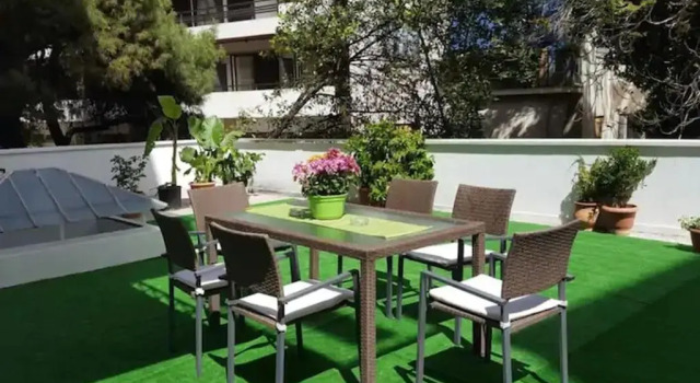 Апартаменты Amazing 3BDR Apt with Unique Roof Garden in Plaka