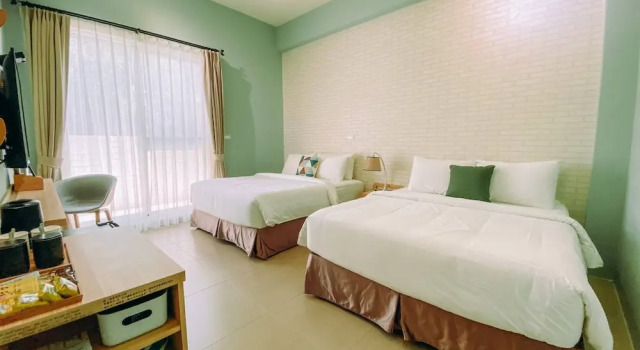Четырёхместный номер Comfort 禾旅宿Ho Hostel 墾丁夢幻島