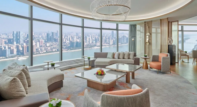 Двухместный люкс Presidential Hilton Changsha Riverside
